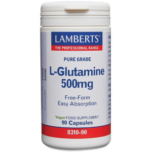 Lamberts L Glutamine 500mg  - 90 Caps