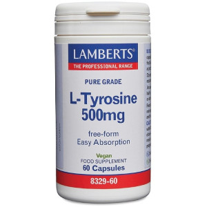 Lamberts L Tyrosine 500mg  - 60 Caps