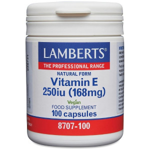 Lamberts Vitamin E 250iu - 100 Caps