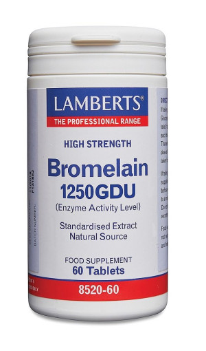 Lamberts Bromelain 1250GDU - 60 Caps