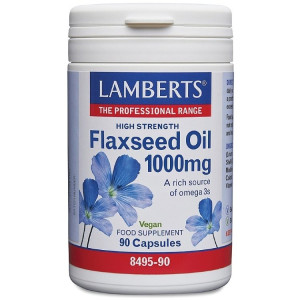 Lamberts Flax Seed Oil 1000mg - 90 Caps