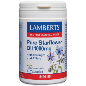 Lamberts Pure Starflower Oil 1000mg - 90 Caps