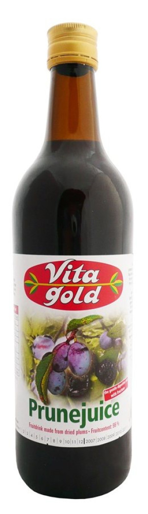 Vita Gold Juices Prune  Juice (case of 12) - 12 x 750 Ml