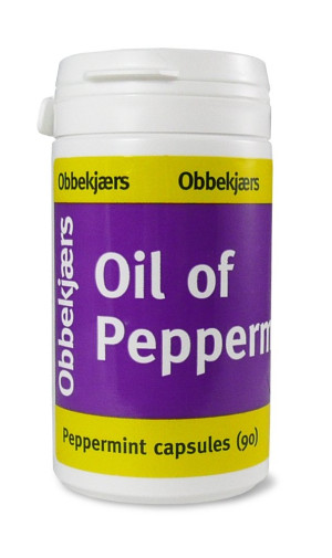 Obbekjaers Peppermint Capsules - 90 Caps