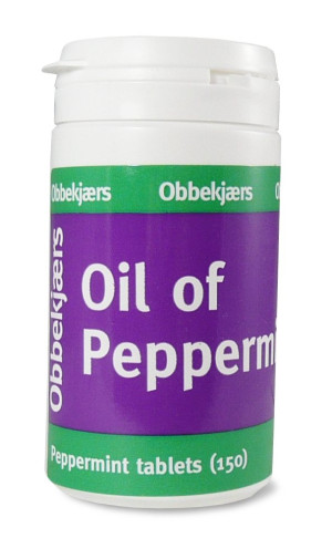 Obbekjaers Peppermint Tablets - 150 Tabs