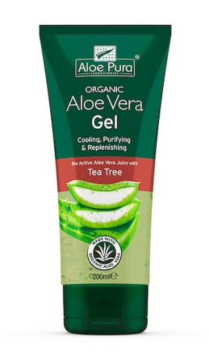 Aloe Pura Aloe Vera Gel with Tea Tree  - 200ml