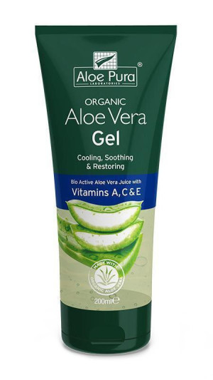Aloe Pura Aloe Vera Gel with Vitamins A C & E - 200ml