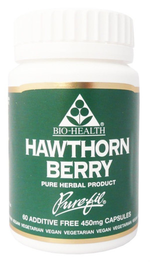 Bio Health Hawthorn Berry 450mg - 60 caps