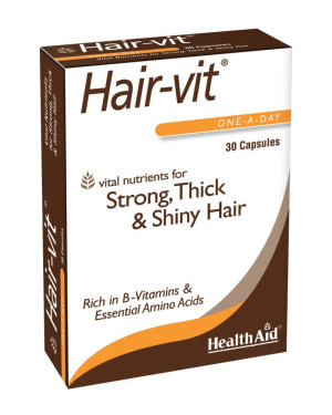Health Aid Hair Vit - 90 Caps