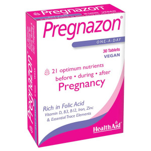 Health Aid Pregnazon - 30 tabs
