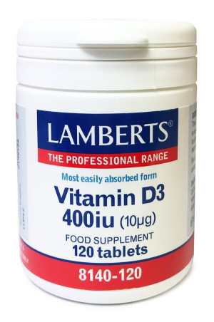 Lamberts Vitamin D3 400iu - 120 tabs