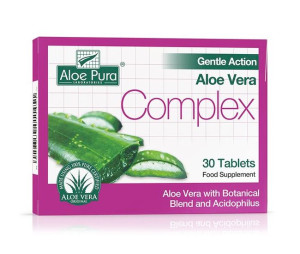 Aloe Pura Gentle Action Aloe Vera Complex - 30 tabs