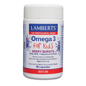 Lamberts Omega 3 for Kids Berry Burst - 60 caps