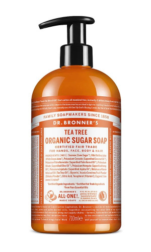 Dr Bronner's Tea Tree Organic Sugar Soap  - 355ml