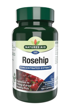Natures Aid Rosehip 750mg - 120 caps