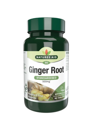 Natures Aid Ginger Root - 90 tabs