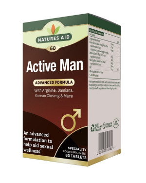 Natures Aid Active Man  - 60 Tabs