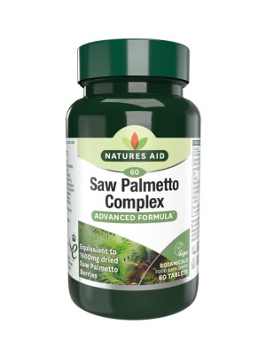 Natures Aid Saw Palmetto Complex - 60 tabs