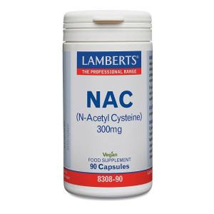Lamberts NAC N Acetyl Cysteine 300mg - 90 caps