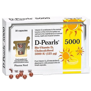 Pharmanord Bio Vitamin D3 5000iu D Pearls - 30 caps