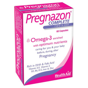 Health Aid Pregnazon Complete - 60 Caps