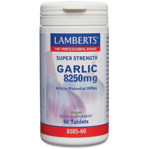 Lamberts Super Strength Garlic 8250mg - 60 Tabs