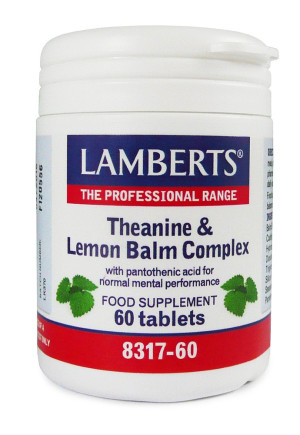 Lamberts Theanine and Lemon Balm Complex - 60 Tabs