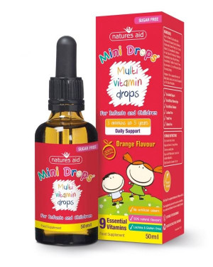 Natures Aid Multi Vitamin Mini Drops - 50ml