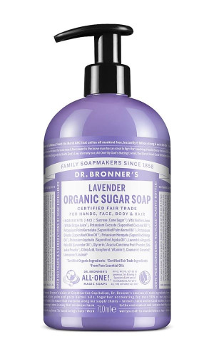 Dr Bronner's Lavender Organic Sugar Soap  - 355ml