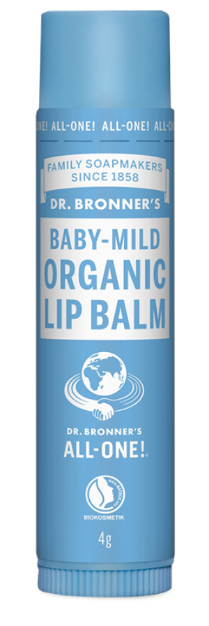 Dr Bronner's Baby Mild Organic Lip Balm - 4g