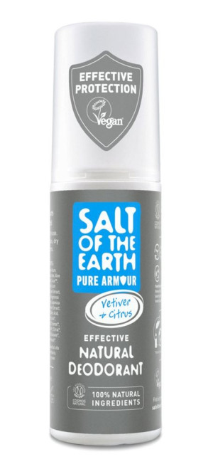 Crystal Spring Salt of the Earth Pure Armour Vetiver & Citrus Spray - 100ml