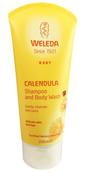 Weleda Calendula Shampoo and Body Wash - 200ml