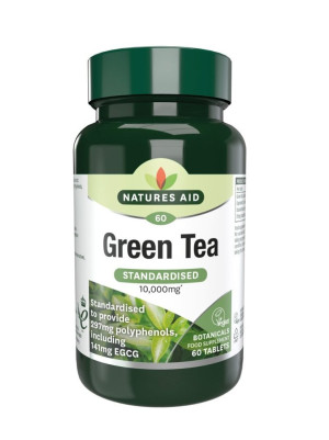 Natures Aid Green Tea - 60 tabs