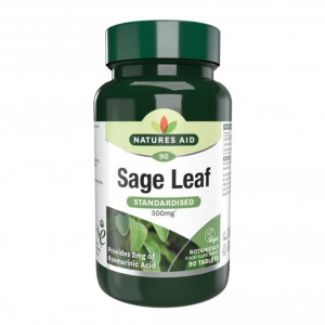 Natures Aid Sage Leaf - 90 tabs