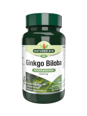 Natures Aid Ginkgo Biloba - 90 tabs