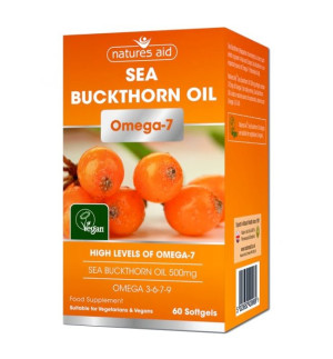 Natures Aid Sea Buckthorn Oil - 60 Softgels