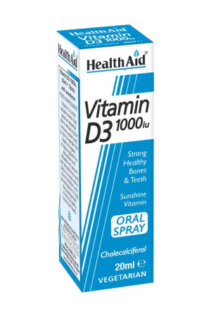 Health Aid Vitamin D3 1000iu Spray - 20ml