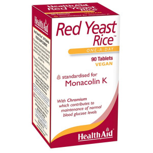 Health Aid Red Yeast Rice - 90 Tablets