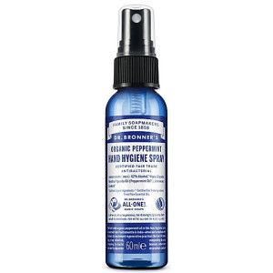 Dr Bronner's Organic Peppermint Hand Hygiene Spray - 60ml
