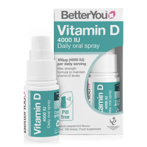 Better You DLux 4000 Vitamin D Daily Oral Spray - 15ml