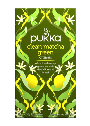 Pukka Clean Matcha Green - 20 Tea sachets