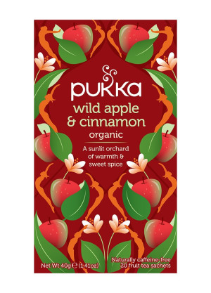 Pukka Wild Apple and Cinnamon - 20 Tea sachets