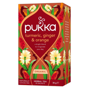 Pukka Turmeric, Ginger & Orange - 20 Tea sachets