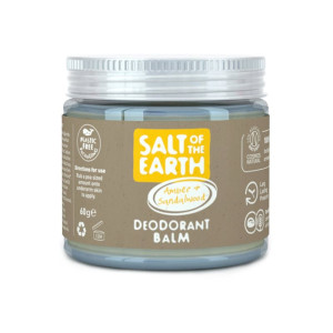 Crystal Spring Salt of the Earth Amber & Sandalwood Deodorant Balm - 60g