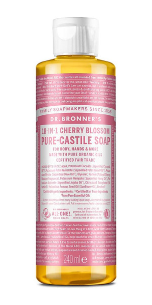 Dr Bronner's Cherry Blossom Pure Castile Liquid Soap - 945ml