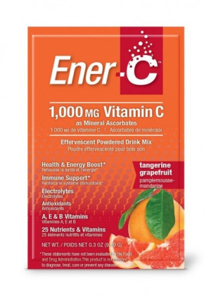 Ener-Life Ener-C Tangerine Grapefruit 1000mg Vitamin C - 30 Sachets