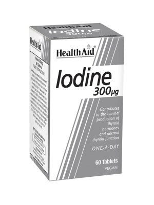 Health Aid Iodine 300ug - 60 Tabs