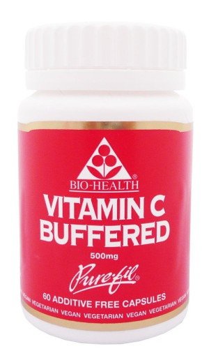 Bio Health Buffered Vitamin C 500mg - 60 caps