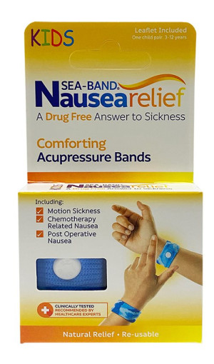Seaband Child Acupressure Band Blue - Blue