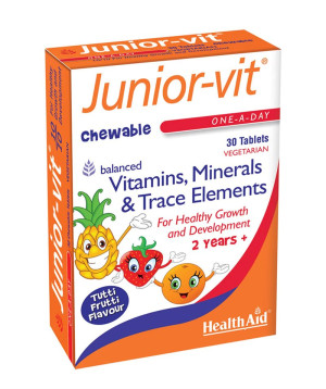 Health Aid Junior VIt Chewable - 30 tabs